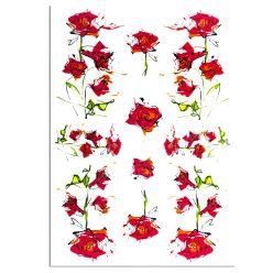 Matrica-szett-virag-3-piros-vonalas