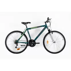   Neuzer Adventure férfi mtb kerékpár 18 sebességes - 19"-os vázzal | zöldes kék/szürke