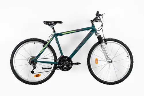 Neuzer Adventure férfi mtb kerékpár 18 sebességes - 19"-os vázzal | zöldes kék/szürke