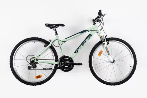Neuzer Adventure női mtb kerékpár 18 sebességes - 17"-os vázzal | pisztácia/kék