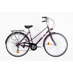   Neuzer Urban life 6 sebességes női kerékpár - 19"-os vázzal | lila
