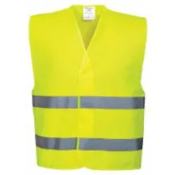 Mellény fényvisszaverő zöld 3xl /méretezett/