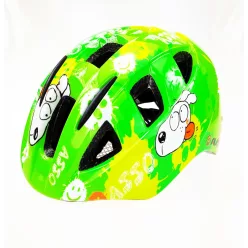 Fejvédő avo-11 junior zöld- sárga s 44-48cm