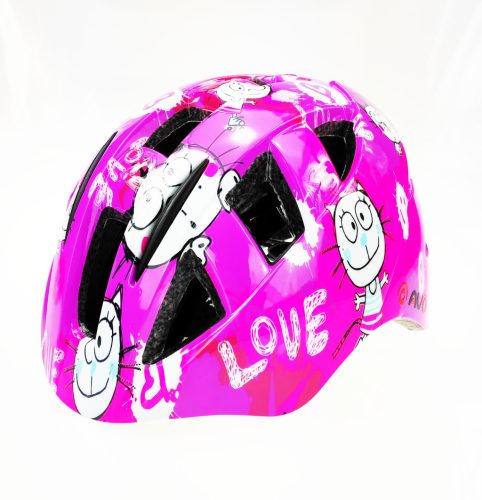 Fejvédő avo-11 junior pink s 44-48cm