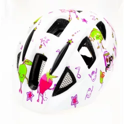 Fejvédő avo-11 junior fehér m 48-52cm