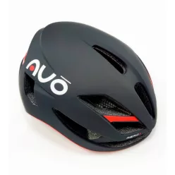 Fejvédő avo-46 aero ii matt fekete-piros 55-58cm s