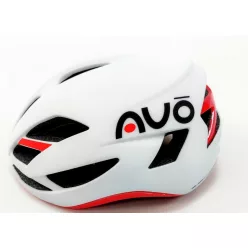Fejvédő avo-46 aero ii matt fehér-piros 58-61cm m