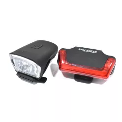 Lámpaszett usb jet 3 funkciós szilikon fekete