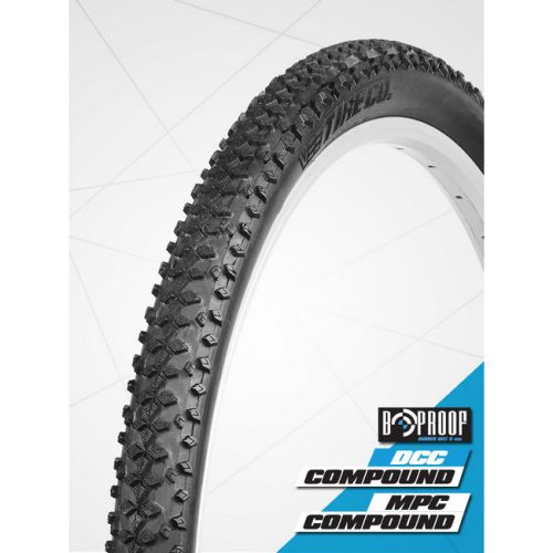 Vee Tire kerékpáros külső gumi 54-559 26x2,10 VRB350 GALAXY, Multiple Purpose Compound, 5 mm defektvédelemmel, fekete (B35035)