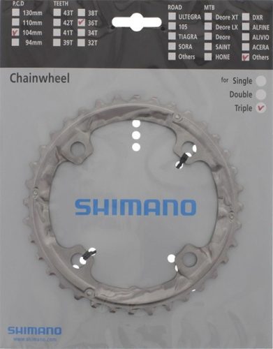 Shimano FCT551 lánckerék 36F