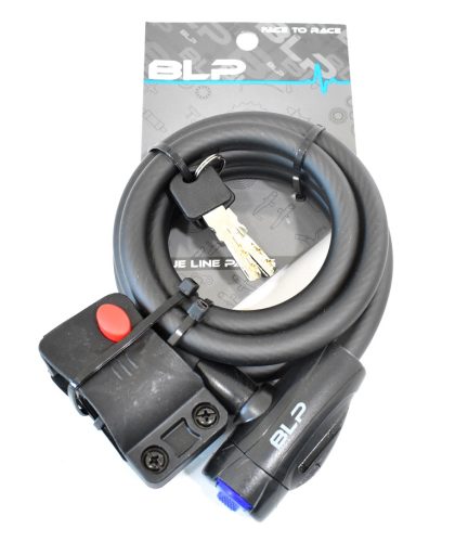 Lakat blp spirál 12x1500mm +tartó  matt fekete