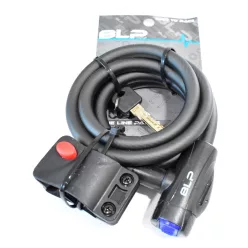 Lakat blp spirál 12x1800mm +tartó matt fekete