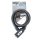 Lakat blp kábel moped15x1000mm matt fekete
