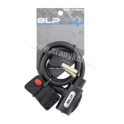 Lakat blp spirál 10x1000mm +tartó matt fekete