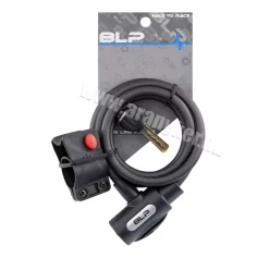 Lakat blp spirál 10x1500mm +tartó matt fekete