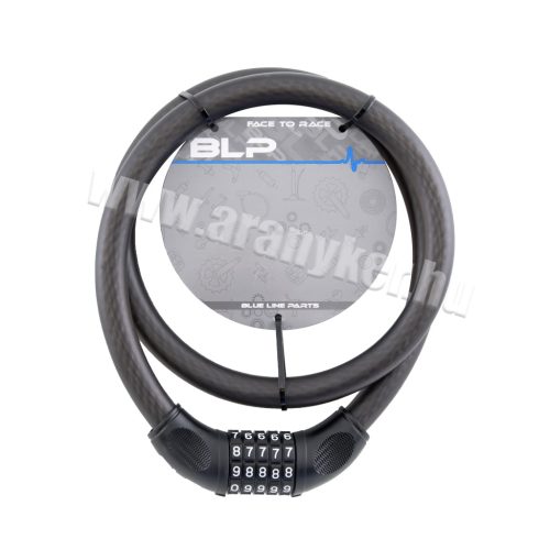 Lakat blp 5 számkobinációs kábel moped 20x1200mm matt fekete