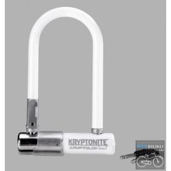 Kryptonite Kryptolok-2 MINI-7 U-lakat, fehér