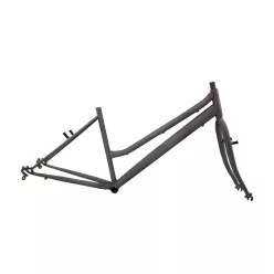   Trekking bicikli váz - Női - 28" - 44 cm (17") Nyers / Festve