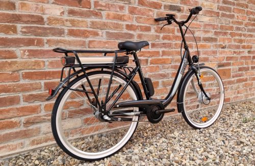 Csepel Budapest Pedelec (OP23) elektromos kerékpár - Fekete színben