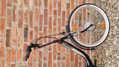 Csepel Budapest Pedelec (OP23) elektromos kerékpár - Fekete színben