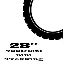 Trekking külső - 28" / 700C / 622 mm