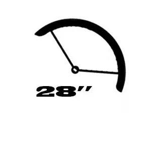 28" (ETRTO: 622mm gumimérethez)