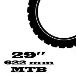 29 coll MTB - 622 mm