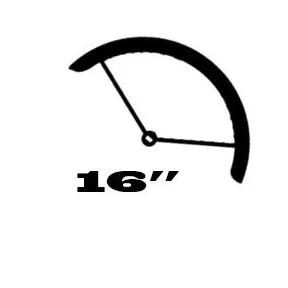 12"-16" (ETRTO: 305mm gumimérethez)