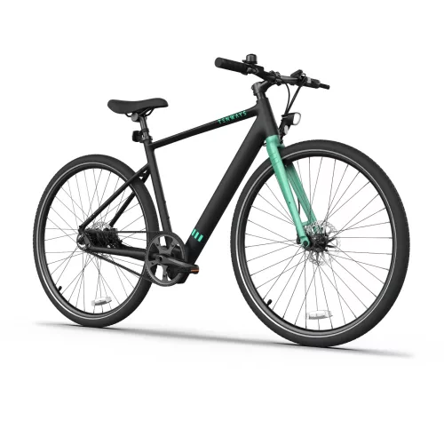 TENWAYS CGO600 - Férfi elektromos kerékpár - Fekete-Zöld - M - Innovatív | Ajánlott modell