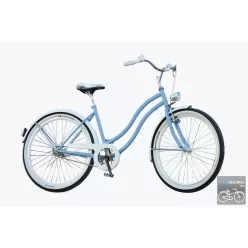 Egyedi Cruiser Kerékpárok - RAL 5024 pasztell kék színben