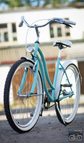 Egyedi Cruiser Kerékpárok - RAL 5024 pasztell kék színben