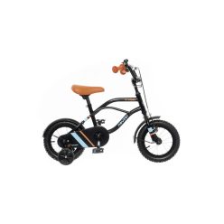Neuzer-Cruiser-12-fiu-gyermek-kerekpar-fekete-kek-barna