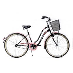 Explorer-Cherry-Blossom-Fekete-noi-cruiser-kerekpar