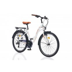   Corelli Merrie 26" alumínium női városi kerékpár - 17"-os vázzal - Fehér