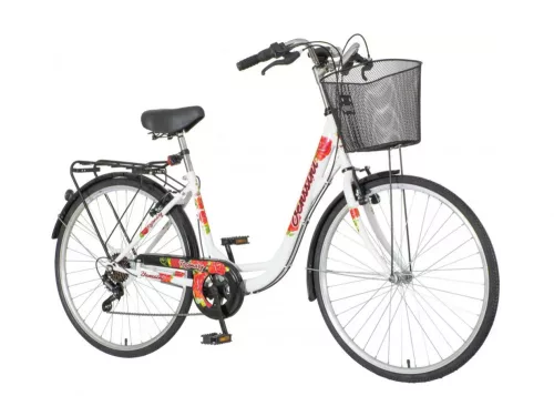 Venssini Rosemary női váltós városi kerékpár 28" - Fehér