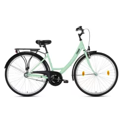   Csepel kerékpár Budapest A 28" - 1 sebességes - Női - Zöld