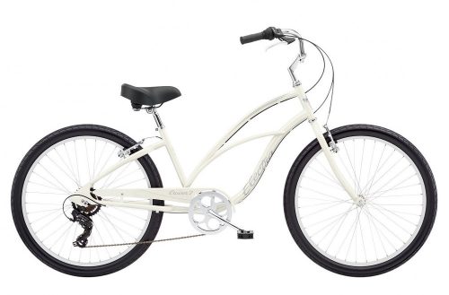 Electra LUX cruiser 7D Ladies - gyöngyház krém női kerékpár ALU vázzal