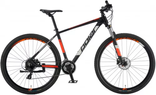 Polar Mirage Comp férfi 29" MTB kerékpár - Hidraulikus tárcsafékkel - fekete/narancs - 17"