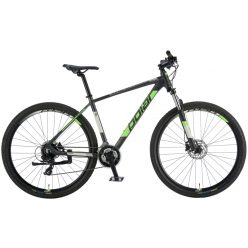   Polar Mirage Comp férfi 29" MTB kerékpár - Hidraulikus tárcsafékkel - fekete/zöld - 19"