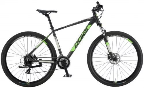 Polar Mirage Comp férfi 29" MTB kerékpár - Hidraulikus tárcsafékkel - fekete/zöld - 19"