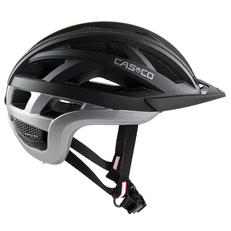 Casco Cuda 2 matt fekete / ezüst - M (54-58 cm) sisak