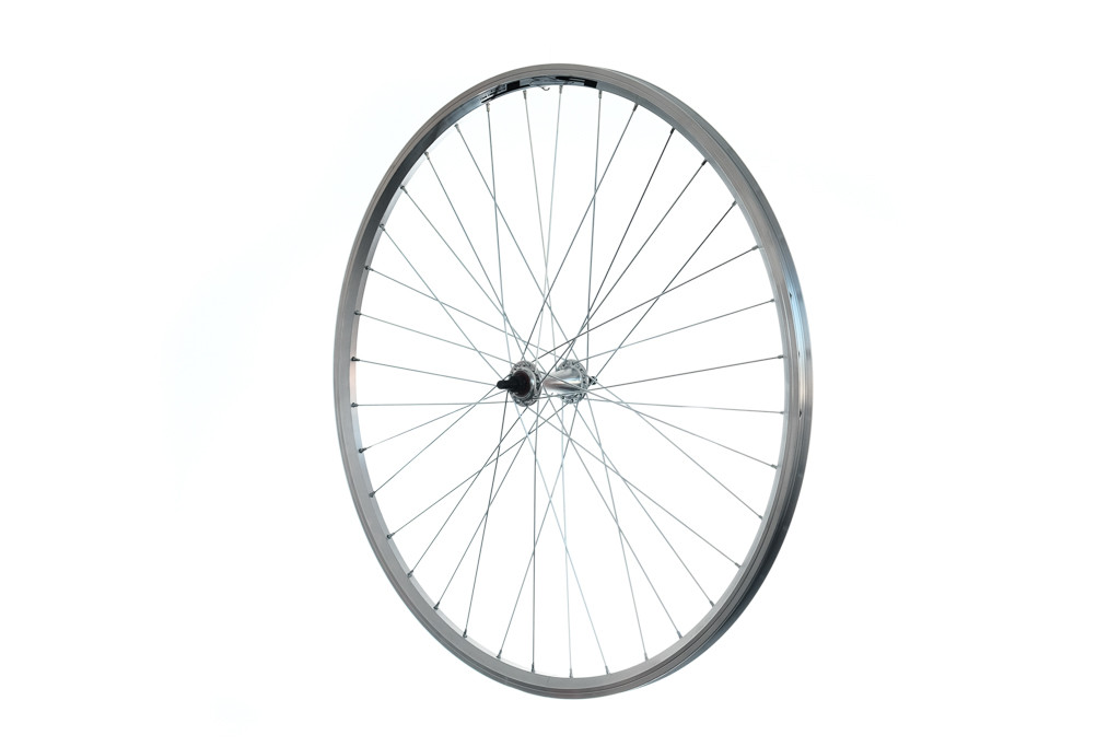 Fűzött kerék e. 28" duplafalú alu.abr.ipari csapágyas alu agy 622x19
