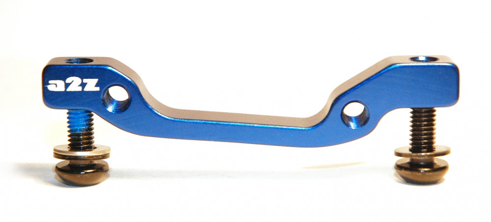 Image of a2Z IS->PM 160 tárcsafék adapter [kék, Első 6" (160mm) IS]