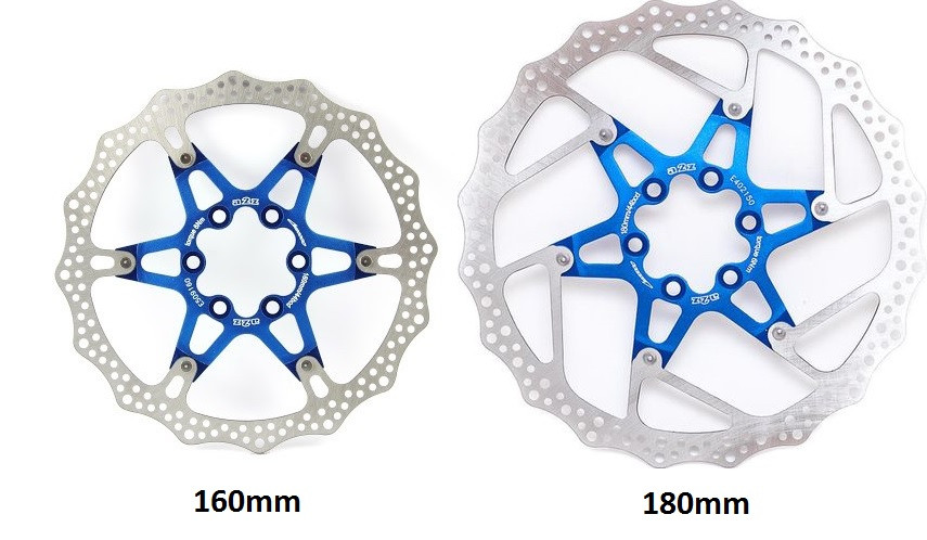 Image of a2Z ATD 6 csavaros féktárcsa [kék, 160 mm]