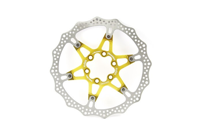 Image of a2Z ATD 6 csavaros féktárcsa [arany, 160 mm]