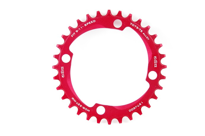 Image of a2Z Narrow Wide (BCD: 104) 4 furatos szimmetrikus lánctányér [piros, 30]