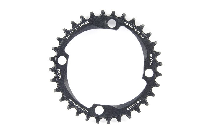 Image of a2Z Narrow Wide (BCD: 104) 4 furatos szimmetrikus lánctányér [fekete, 30]