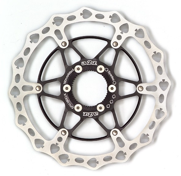 Image of a2Z Teppan Yaki SPV CenterLock féktárcsa [fekete pikk, 180 mm]