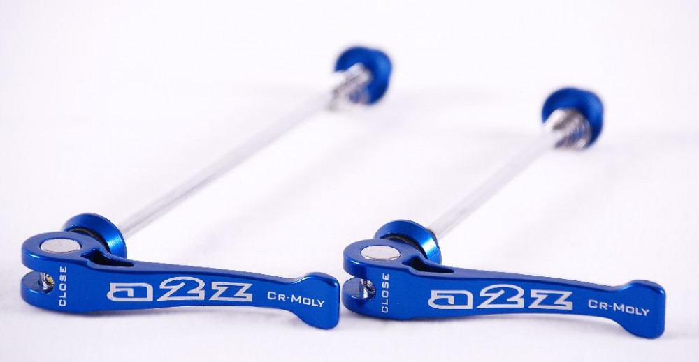 Image of a2Z CrMo első+hátsó gyorszár [kék]