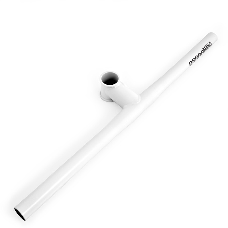 Csepel Szimbióta-Macaroni kormány - Fehér - CR-MO - 480/80 mm Csepel Szimbióta-Macaroni kormány - Fehér - CR-MO - 480/80 mm